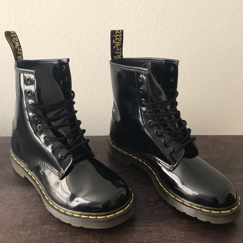Dr Marten Patent Leather Boot